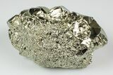 3.5" Gleaming Pyrite Crystal Cluster - Peru - #195739-1